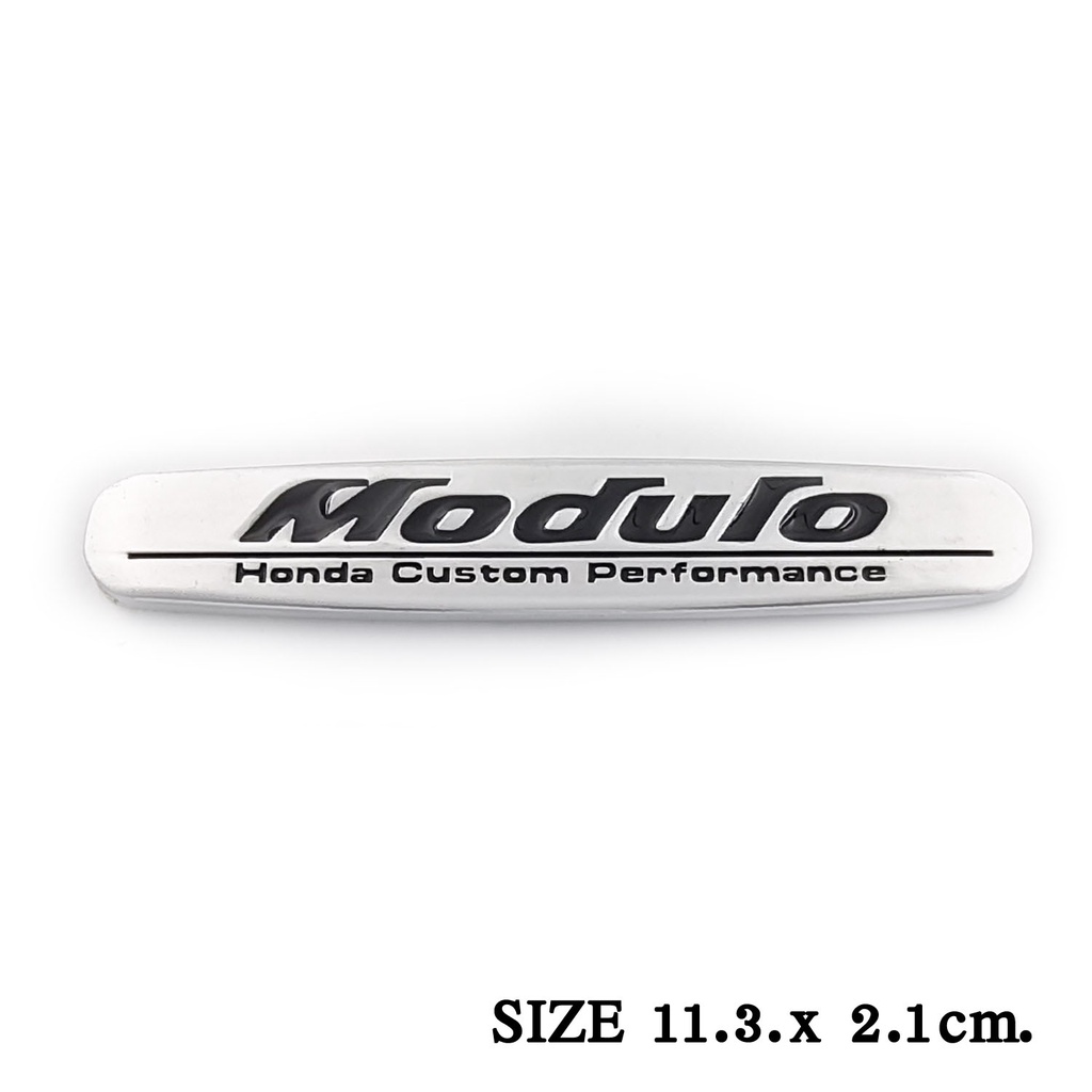 โลโก้-modo-โมดู-honda-ขนาด-11-3-cm-x-2-1-cm-โลโก้-โลโก้ติดรถ-โลโก้โลหะ