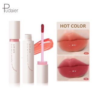 Pudaier ลิควิดลิปทินท์ ลิปสติก เนื้อแมตต์ ติดทนนาน - 6 สีPudaier ลิควิดลิปทินท์ ลิปสติก เนื้อแมตต์ ติดทนนาน - 6 สี