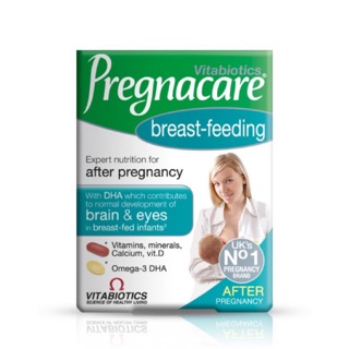 🌟พร้อมส่ง🌟 วิตามินสำหรับคุณแม่ให้นมบุตร Vitabiotics Pregnacare Breast-Feeding