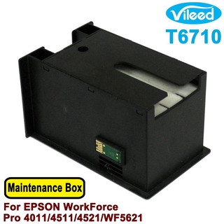 เข้ากันได้ T6710 PXBMB2 Maintenance Box C13T671000 Cartridge for EPSON 4011 4511 4521 WF5621 Inkjet Printer