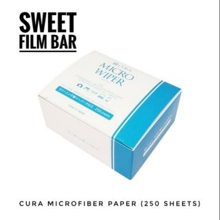 สินค้า [camera care] Cura Microfiber Paper for Camera Care (250 sheets)