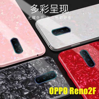 รุ่นใหม่!! Case OPPO Reno2f เคสออฟโป้ เคสลายหินอ่อน ขอบนิ่ม เคสเงา เคสกันกระแทก TPU CASE สินค้าใหม่