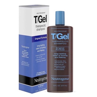 สินค้า 💥พร้อมส่ง💥สินค้า USA🇺🇸ขวดใหญ่สุด(473 ml)‼️Neutrogena T/Gel Therapeutic Shampoo Original Formula 16 to oz