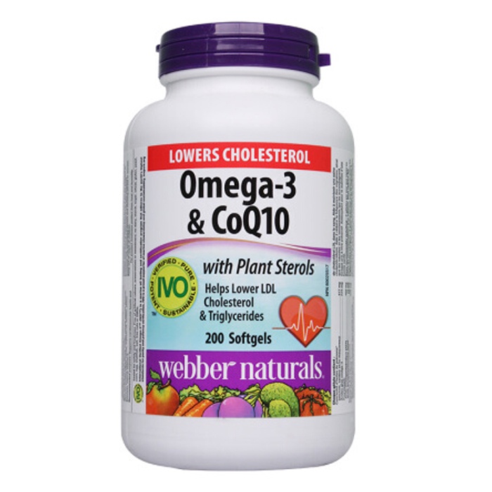 ber Naturals Omega3 & CoQ10 200 Softgels (CANADA) Shopee Thailand