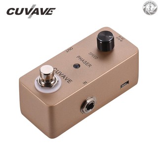 Cuvave Phaser อนาล็อกเฟสกีตาร์โลหะผสมสังกะสี True Bypass