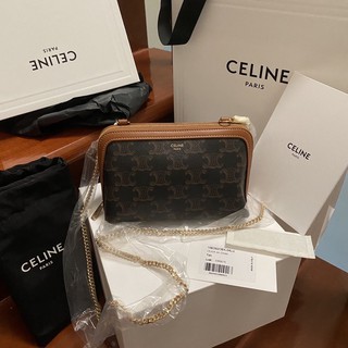 New Celine clutch on chian ของใหม่Shopไทยพร้อมส่ง แท้100%