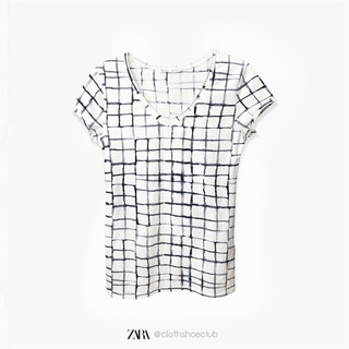 เสื้อยืด ZARA TRF แท้💯 (size M)