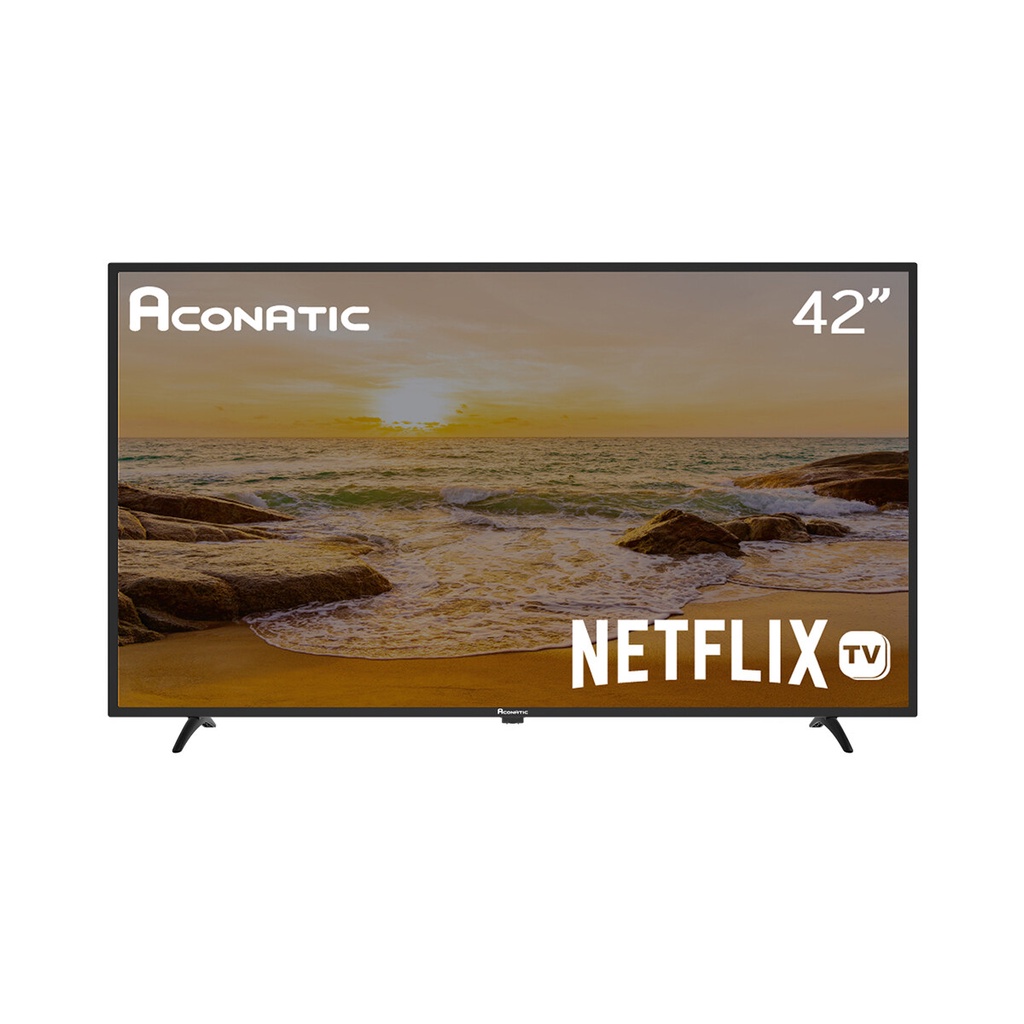 ภาพหน้าปกสินค้าAconatic LED Netflix TV Smart TV FHD (Netflix v5.3) สมาร์ททีวี ขนาด 42 นิ้ว รุ่น 42HS400AN (รับประกัน 3 ปี) จากร้าน dealdd555 บน Shopee