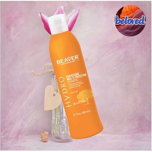 beaver-energizing-multi-protection-shampoo-258-ml-แชมพูสำหรับผมแห้งเสีย-และผ่านการทำเคมี