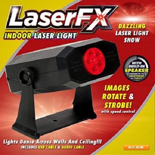ไฟLaserFX INDOOR LASER LIGHT เหมาะสำหรับงานปาร์ตี้ งานเลี้ยง งานสังสรรค์