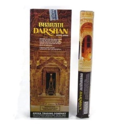 ธูปหอม-ดาร์ชัน-1-กล่อง-กุหลาบ-กำยาน-กฤษณา-ตะไคร้หอม-ออร์แกนิค-darshan-incense-sticks-handmade-in-india