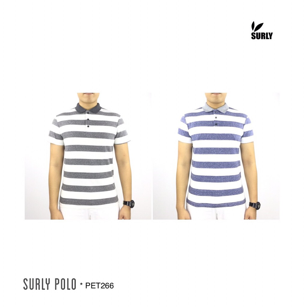 เสื้อpolo-ผ้าลายขวางเกล็ดปลา2