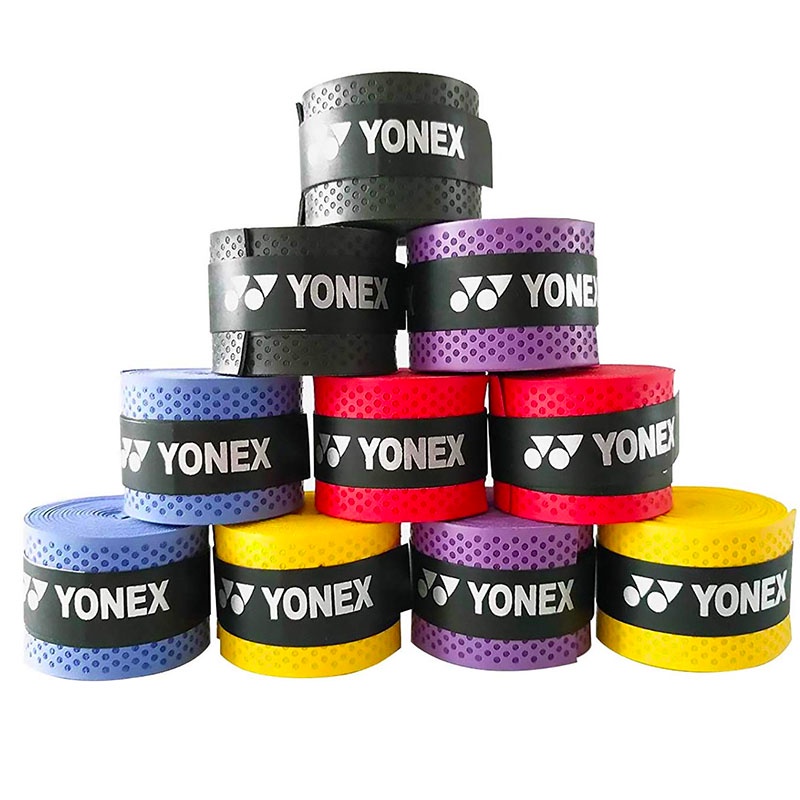 yonex-เทปพันด้ามจับไม้เทนนิส-แบดมินตัน-ไม้เทนนิส-กันลื่น-หนา-5-มม-2-ชิ้น