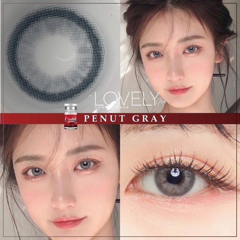 penut-gray-lovely-lens-ขนาดมินิ-mini-เลนส์จดทะเบียนเป็นเครื่องมือทางแพทย์-เลนส์เกาหลีนำเข้าถูกต้อง