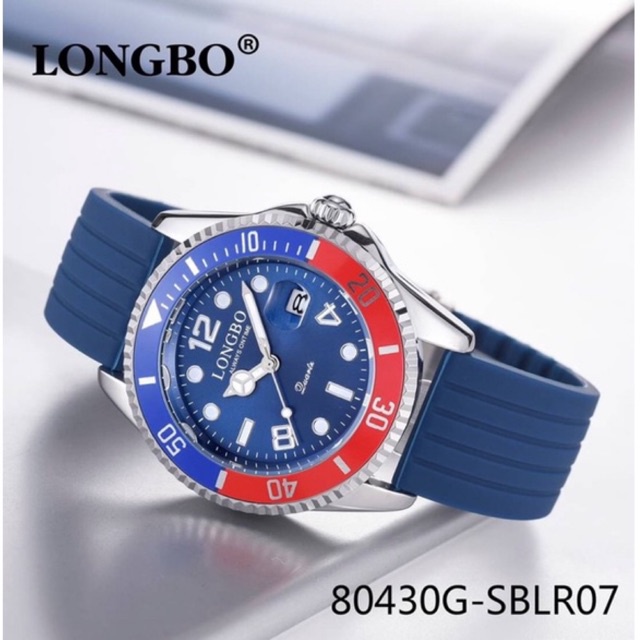 ภาพหน้าปกสินค้านาฬิกา Longbo % รุ่น 80430G พร้อมกล่อง ประกัน 1 ปี