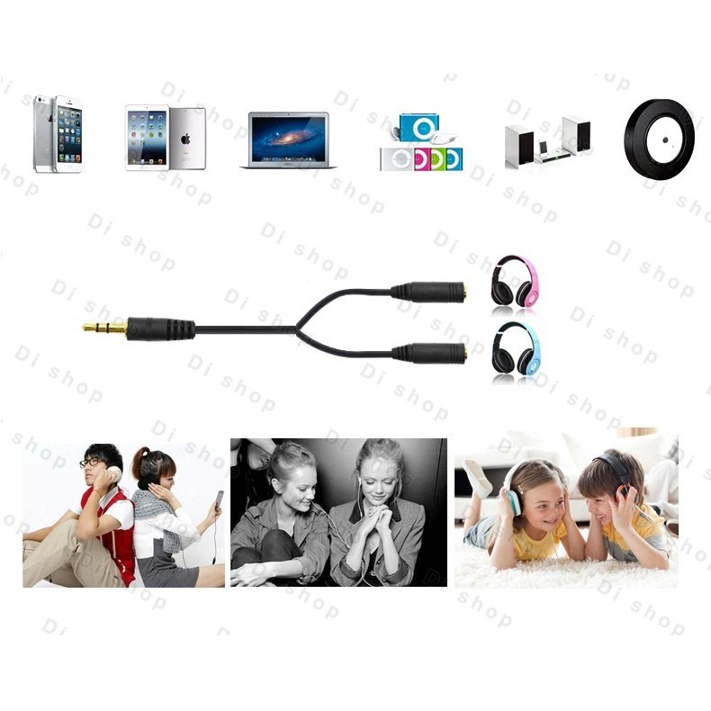 ฟังเพลงพร้อมกัน-2-คน-ช่องหูฟัง-3-5-mm-1-ออก-2-สายแปลง-สายแยกหูฟัง-2-ทาง-ใช้งานง่าย-ใช้สำหรับต่อหูฟัง