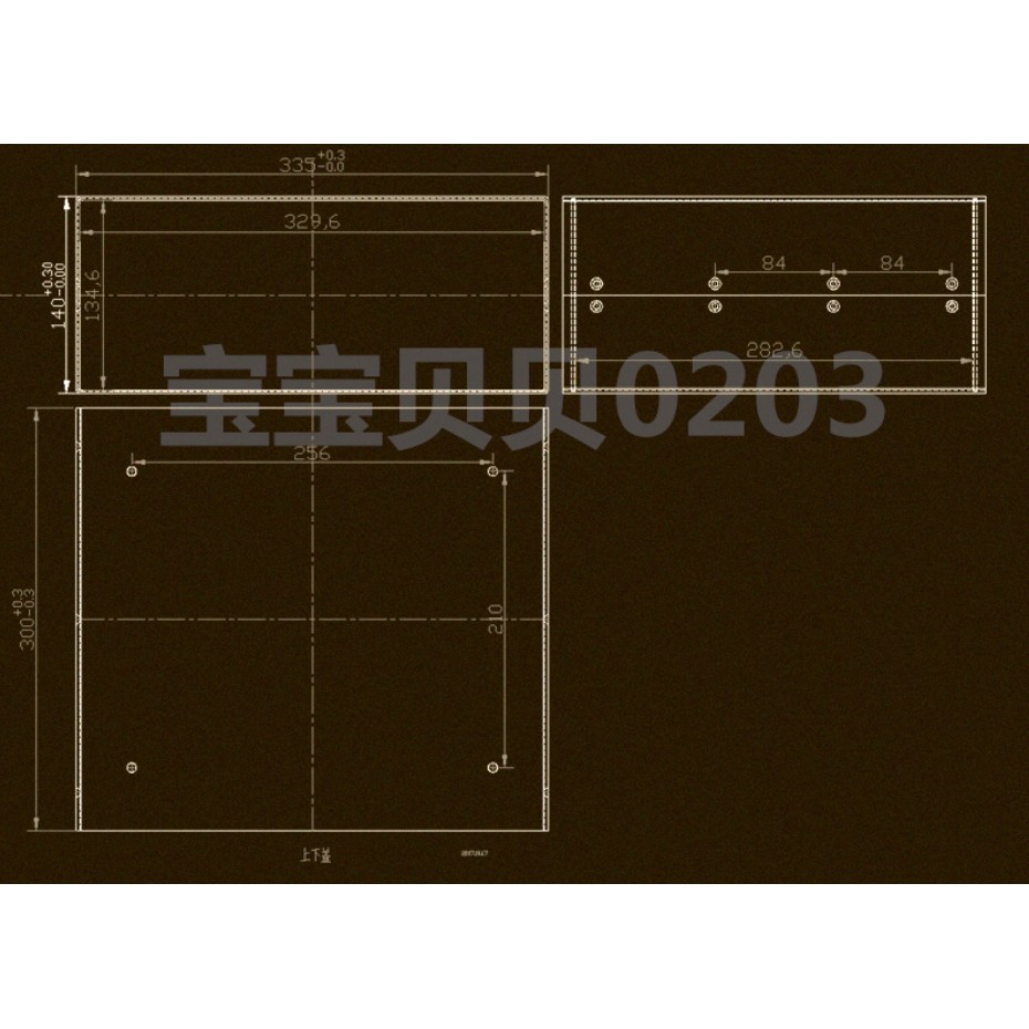 ตู้ไฟฟ้า-กล่องอิเล็คทรอนิค-nb-7-140-335-300-b0076