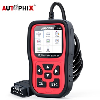 Autophix 5150 OBD2 เครื่องสแกนเนอร์วิเคราะห์รถยนต์ ABS EPB BMS สําหรับ Ford