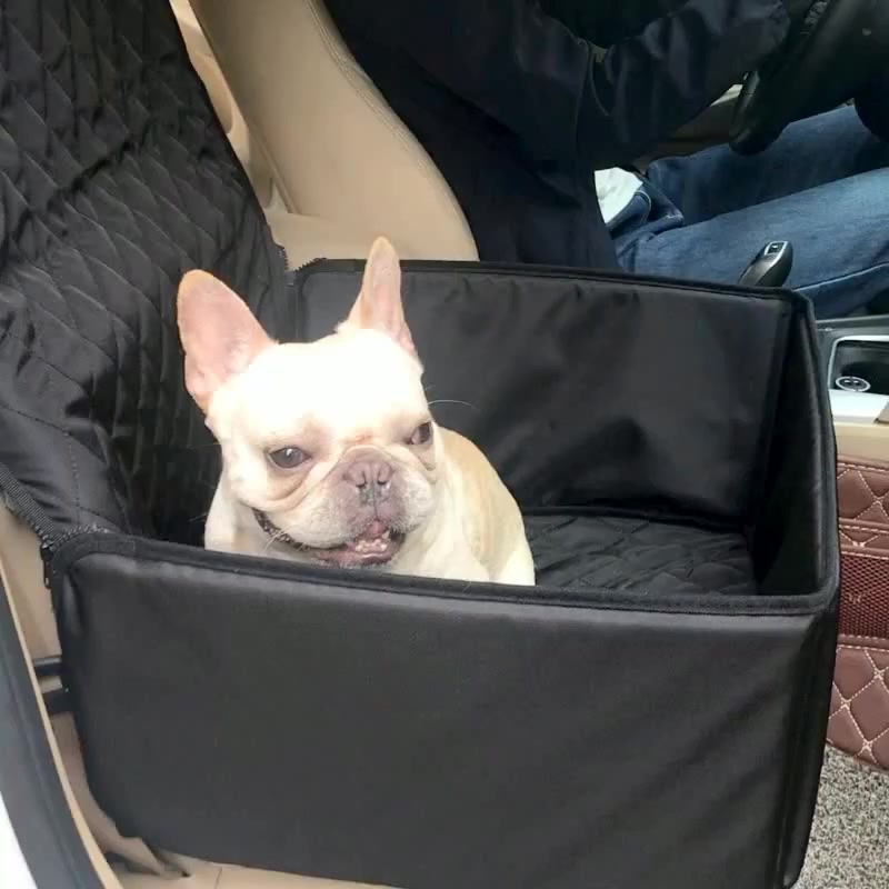 dog-car-seat-เบาะรองนั่งสุนัขในรถ-แผ่นรองเบาะกันเปื้อน-ผ้าคุลมเบาะ-เบาะรองกันเปื้อนในรถสำหรับสุนัข