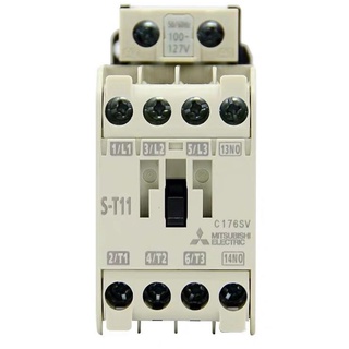 ของแท้ Mitsubishi AC contactor ST11  S-T11 AC220V