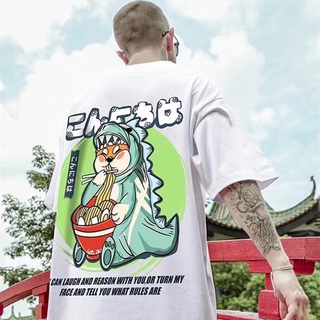 เสื้อยืดแขนสั้นลําลอง ขนาดใหญ่ เข้ากับทุกการแต่งกาย แฟชั่นฤดูร้อน สไตล์ฮิปฮอป สําหรับผู้ชาย 2022