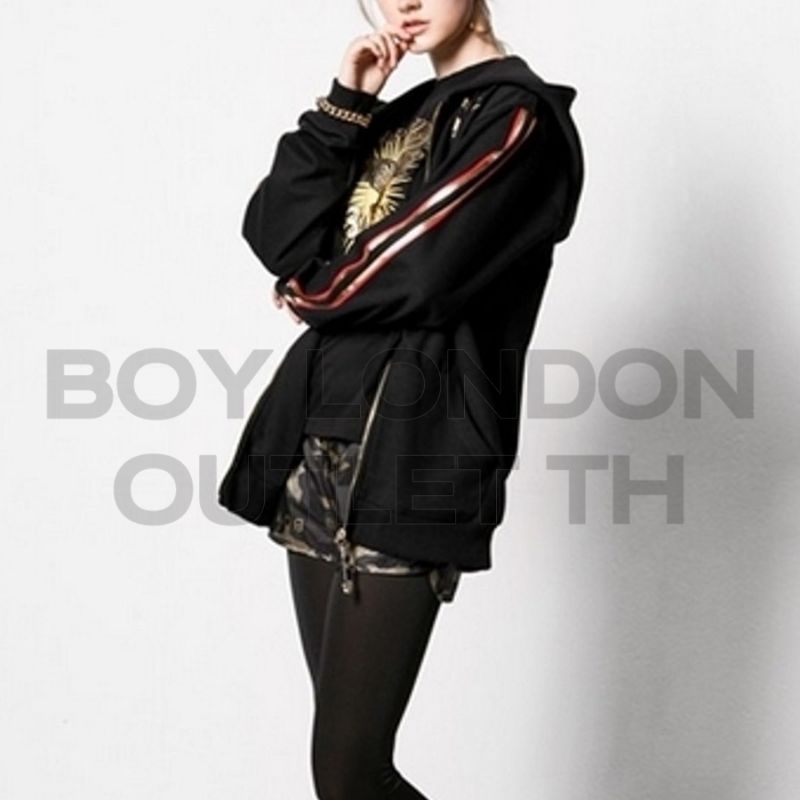 boy-london-sweater-รุ่น-b81tc1329u-black-gold-มีฮู๊ด