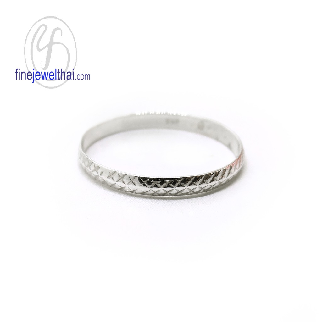 finejewelthai-แหวนเงิน-เงินแท้925-แหวนหมั้น-แหวนแต่งงาน-silver-wedding-ring-r123900