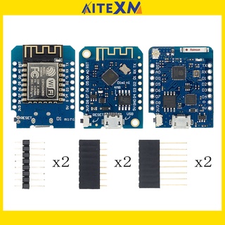 ESP8266 ESP-12 ESP-12F CH340G CH340 V2 USB WeMos D1 Mini  คณะกรรมการพัฒนา WIFI  D1 Mini NodeMCU Lua IOT Board 3.3V With Pins