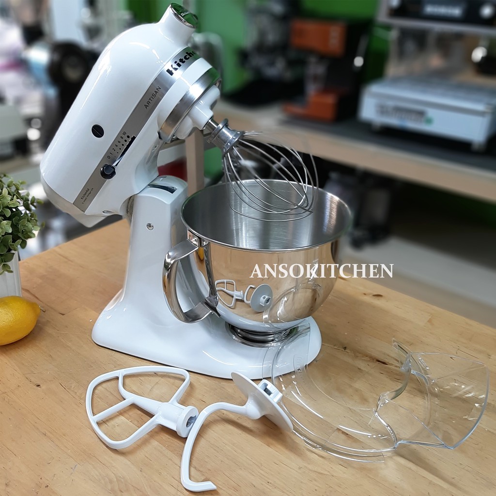 KitchenAid Stand Mixer รุ่น Artisan (สีขาว) เครื่องผสมอาหาร แบบยกหัว
