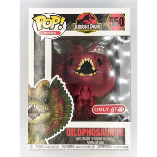 Funko Pop Jurasic World - Dilophosaurus [สีแดง] #550