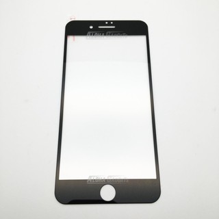 P-One ฟิล์มกระจกนิรภัยเต็มหน้าจอ iPhone 7 plus (สีดำ เต็มหน้าจอ)