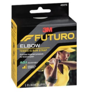 Futuro Tennis Elbow Support 3M พยุงกล้ามเนื้อแขนท่อนล่าง ฟูทูโร่ สีดำ