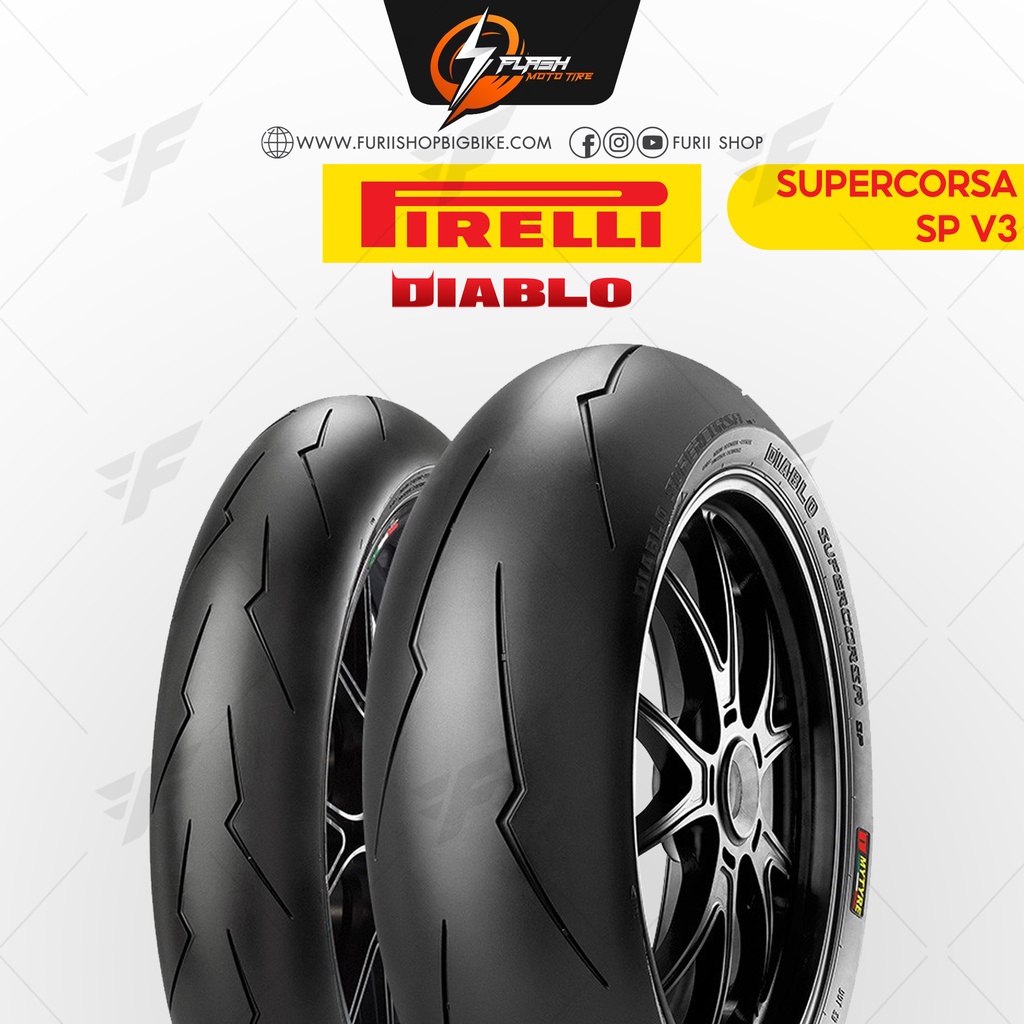 ยาง-ยางรถมอเตอร์ไซค์-ยางบิ๊กไบค์-pirelli-diablo-supercorsa-sp-v3-ยางสายฟ้า-เทพเหนือเทพ-สําหรับสายซิ่งถนน-ซ้อมสนาม