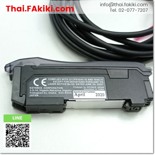 มือสองพร้อมส่ง-c-used-lv-n11n-laser-sensor-amplifier-เลเซอร์เซ็นเซอร์-สเปค-keyence-66-003-662