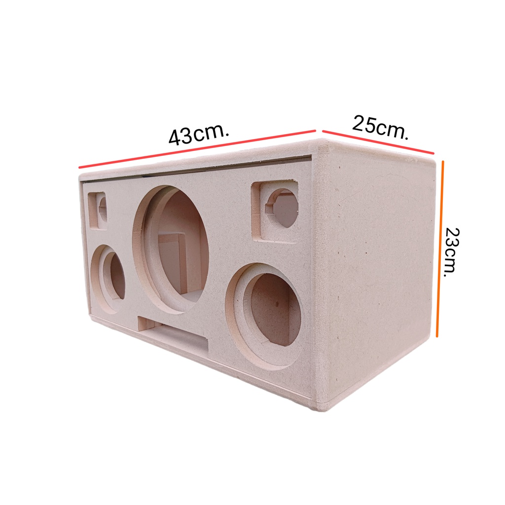 งานดิบ-340-ตู้ลำโพงบลูทูธ-diy-6-5-ปรับแบบใหม่