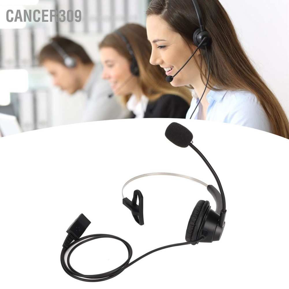 cancer309-h360d-qd-ชุดหูฟังเดี่ยว-พร้อมไมโครโฟน-สําหรับ-jabra-beien