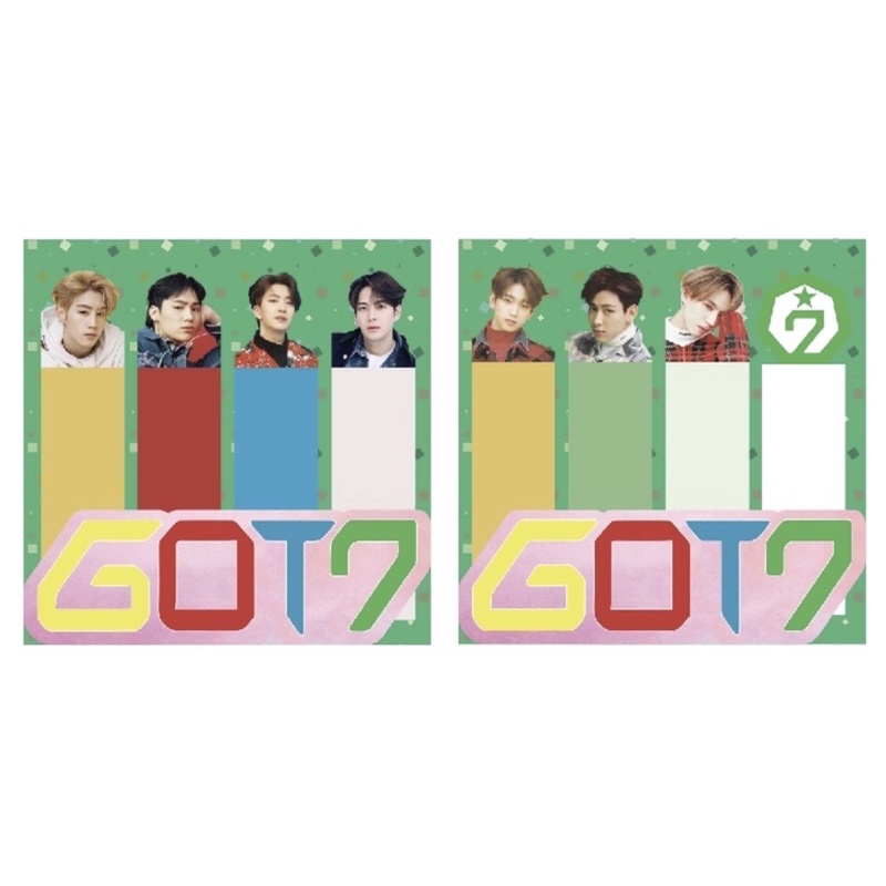 post-it-โพสท์อิท-got7-มี2ลายให้เลือกค่ะ-ราคาปกติ-99-ลดเหลือ10เท่านั้นค่ะ