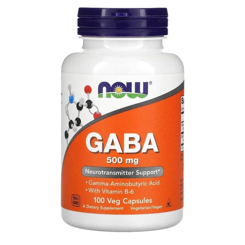 exp2025-gaba-vitamin-b-6-500-mg-100-200-veg-capsules-กาบา-ผสมวิตามินบี6-อาหารเสริมสำหรับสมอง