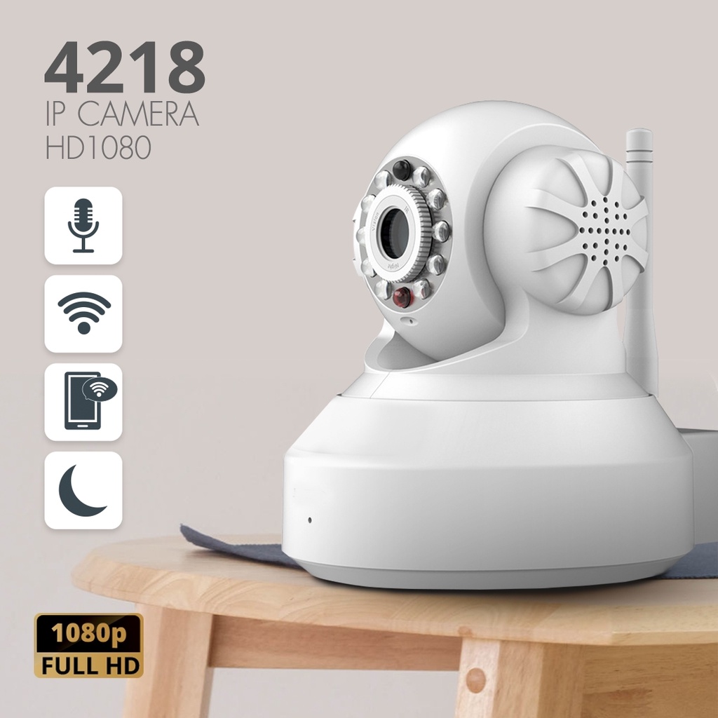 แถมเมม-กล้องวงจรปิด-สีขาว-รุ่น4218-เชื่อมต่อ-lan-wifi-surveillance-ip-camera-ycc365