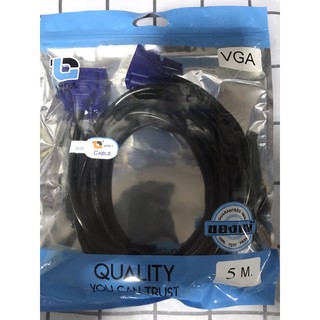 สายต่อจอภาพVGA5เมตร M/Mสายต่อพ่วงจอภาพความยาว5เมตรออกจอมอนิเตอร์คอมGA cable 3+5 Support all VGA devices, connect VGA Cab