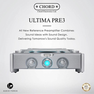 Chord Ultima Pre 3 - All New Reference Preamplifier Combines Sound Ideas with Sound Design