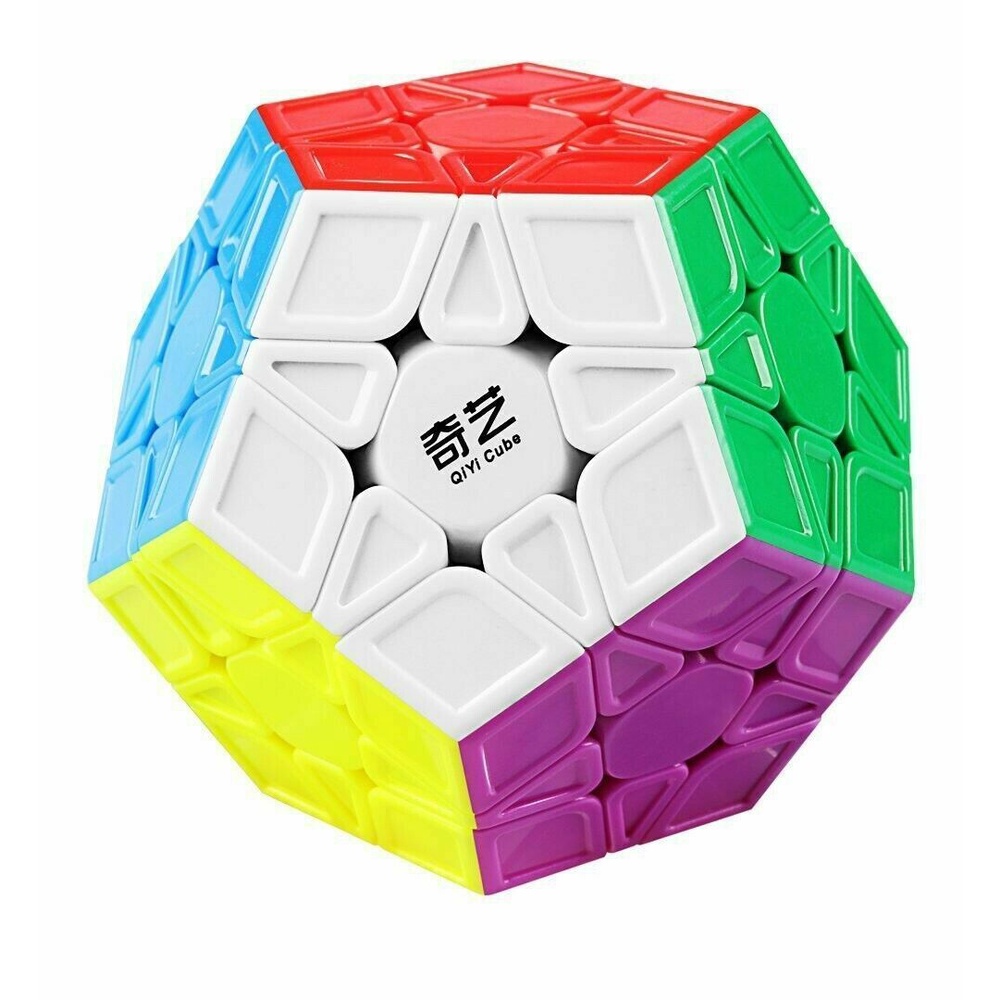 qiyi-qiheng-s-megaminx-cube-ลูกบาศก์ปริศนา-ความเร็วสูง-ไร้สติกเกอร์