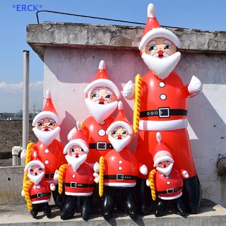 Erck&gt; ซานตาคลอสเป่าลม สําหรับตกแต่งสวน ปาร์ตี้คริสต์มาส