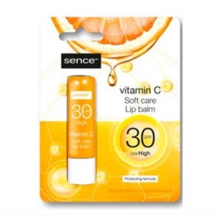 ลิปบาล์ม​ Sence Sun Care Lip Balm วิตามินซี 30SPF ขนาด 4.3g จาก สหราช​อาณาจักร​