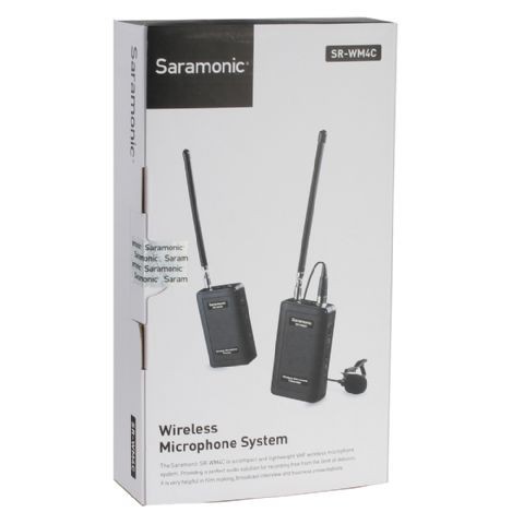 ไมโครโฟนไร้สาย-saramonic-sr-wm4c-wireless-microphone-wireless-4channel-vhf