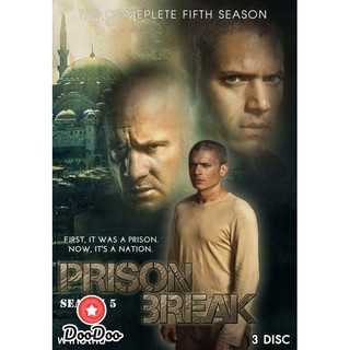 PRISONBREAK SEASON 5 แผนลับแหกคุกนรก ปี 5 (Prison Break) (9 ตอนจบ) [เสียงไทย/อังกฤษ ซับไทย] DVD 3 แผ่น