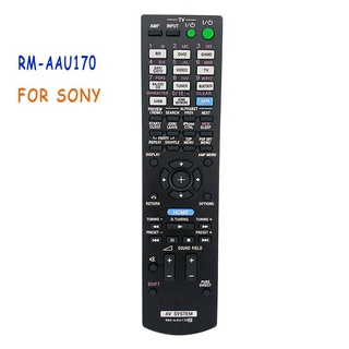 ใหม่ รีโมตคอนโทรล RM-AAU170 แบบเปลี่ยน สําหรับตัวรับสัญญาณเสียงโฮมเธียเตอร์ Sony AV RM-AAU169 STR-DN840
