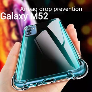 M52(พร้อมส่งในไทย)เคสTPUใสกันกระแทกแบบคลุมกล้องSamsung Galaxy M52 5G