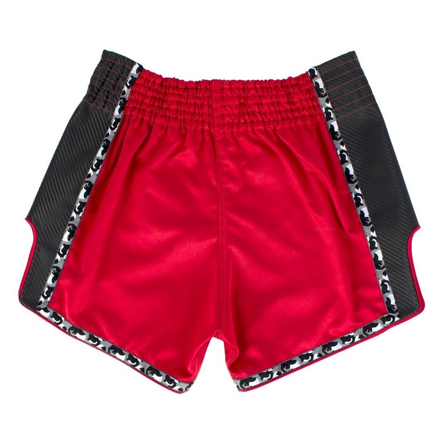 กางเกงมวย-muay-thai-shorts-bs1703-red-black