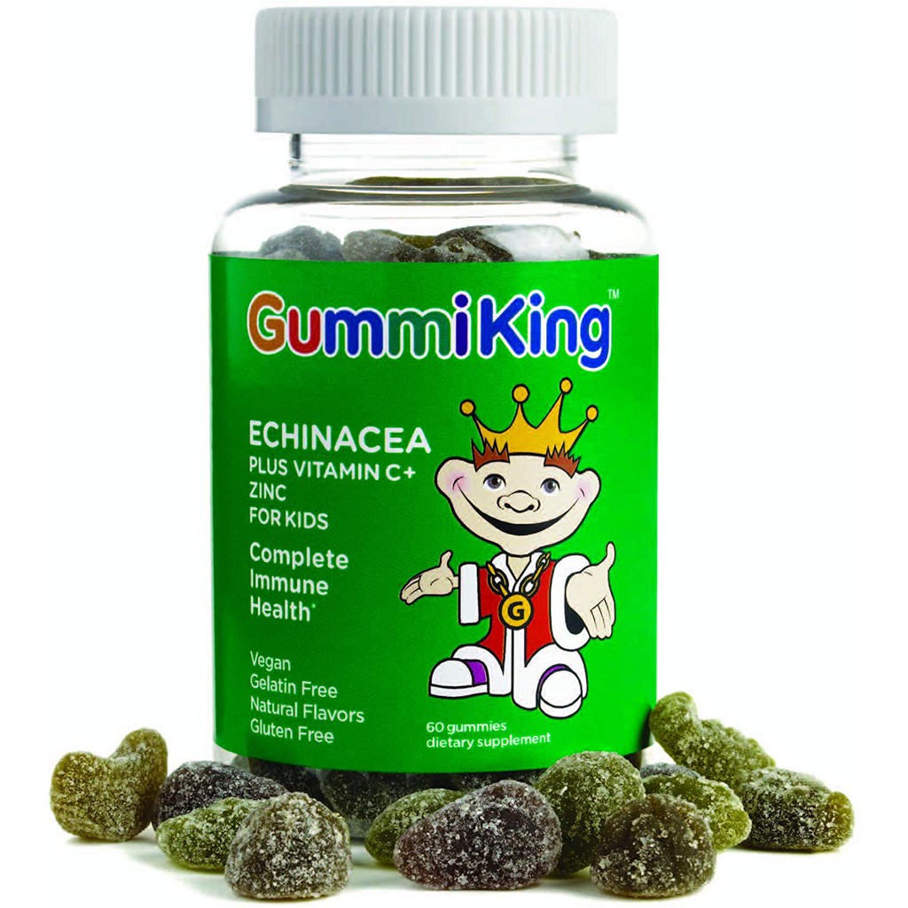 Gummi King Echinacea Plus Vitamin C and Zinc For Kids 60 Gummies ...